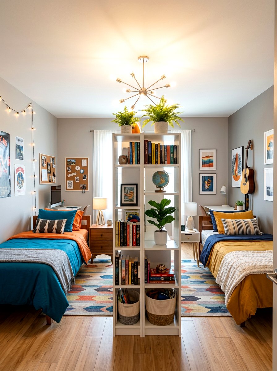 Shared Teen Bedroom Room Divider - 30 shared teen bedroom ideas