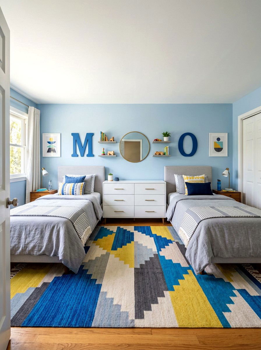 Shared boys bedroom - 30 boys bedroom decor ideas