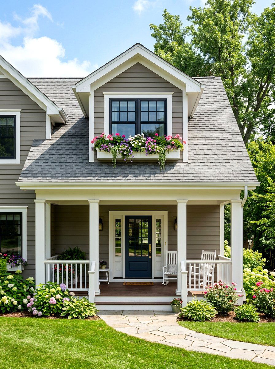 Shed Dormer Front Porch Roof - 30 front porch roof ideas