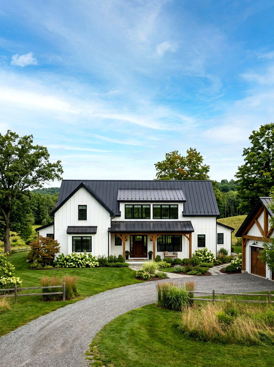 Shed Dormer Windows - 30 modern farmhouse exterior ideas