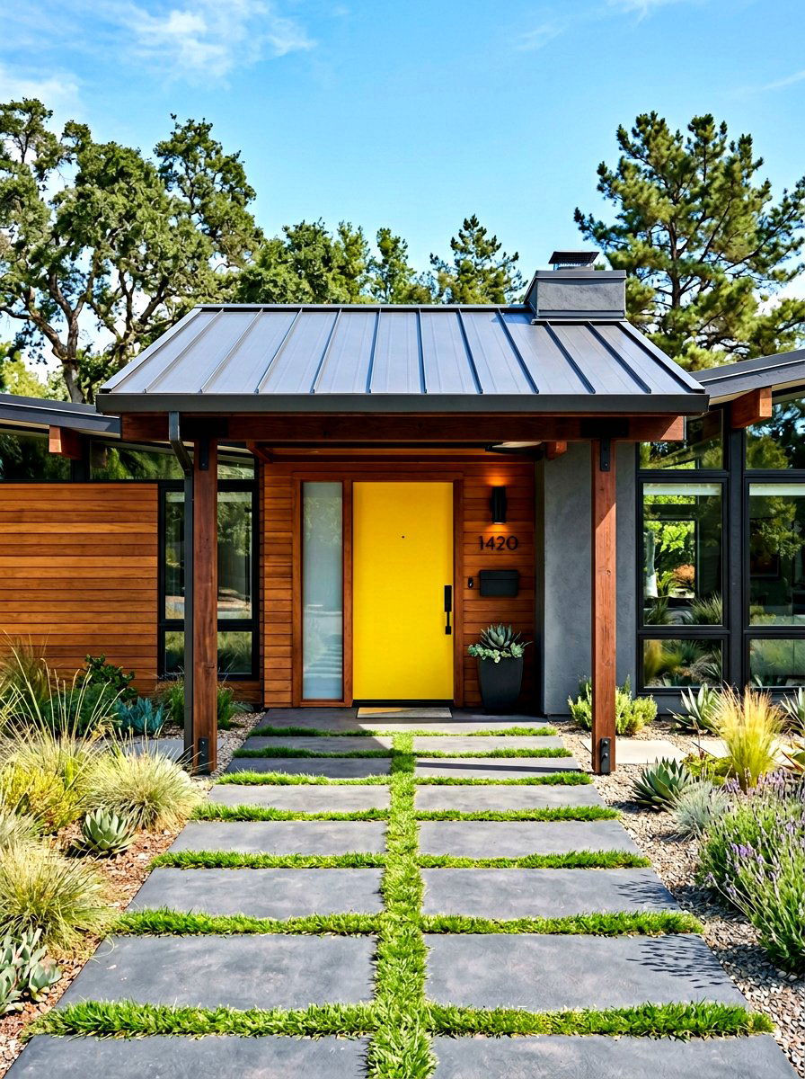 Shed Roof Portico - 30 portico ideas