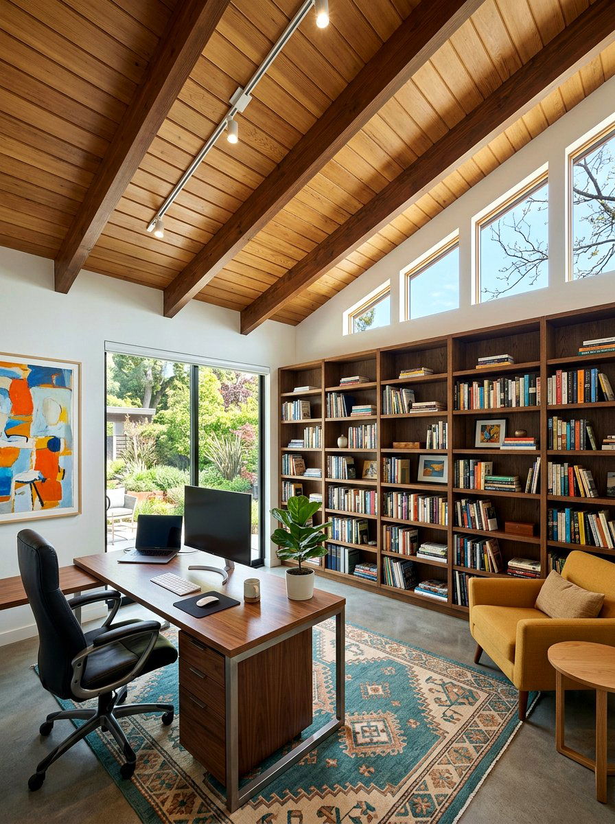 Shed vaulted ceiling - 30 vaulted ceiling ideas