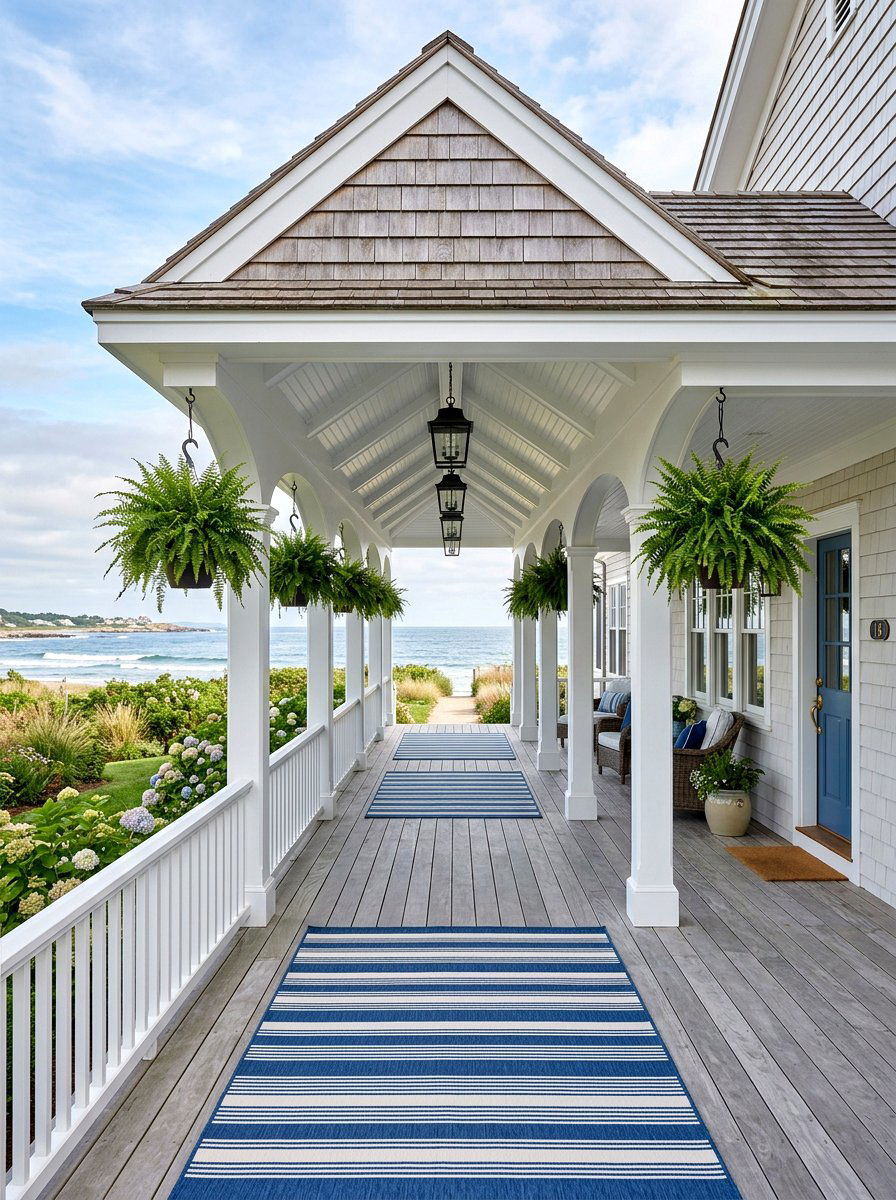 Shingle Roof Breezeway - 30 covered walkway ideas