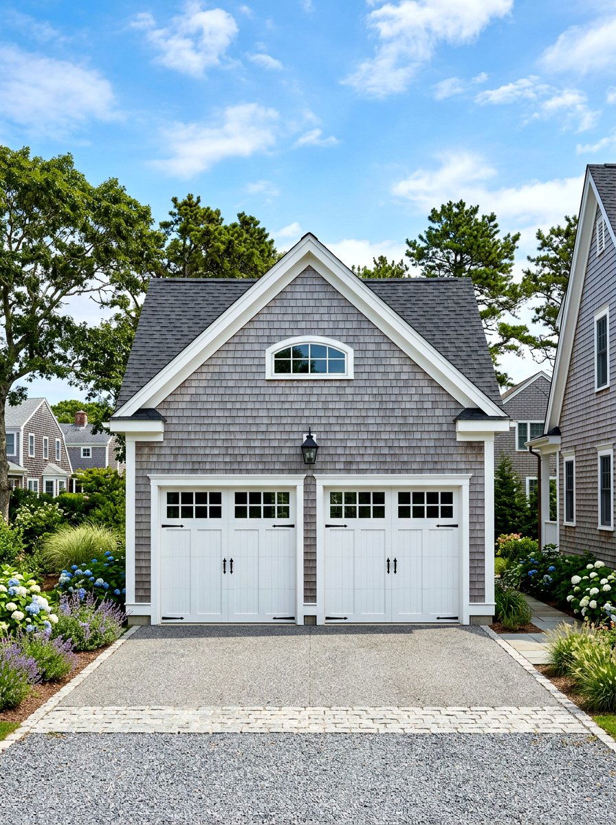 Shingle Siding Garage - 30 detached garage exterior ideas