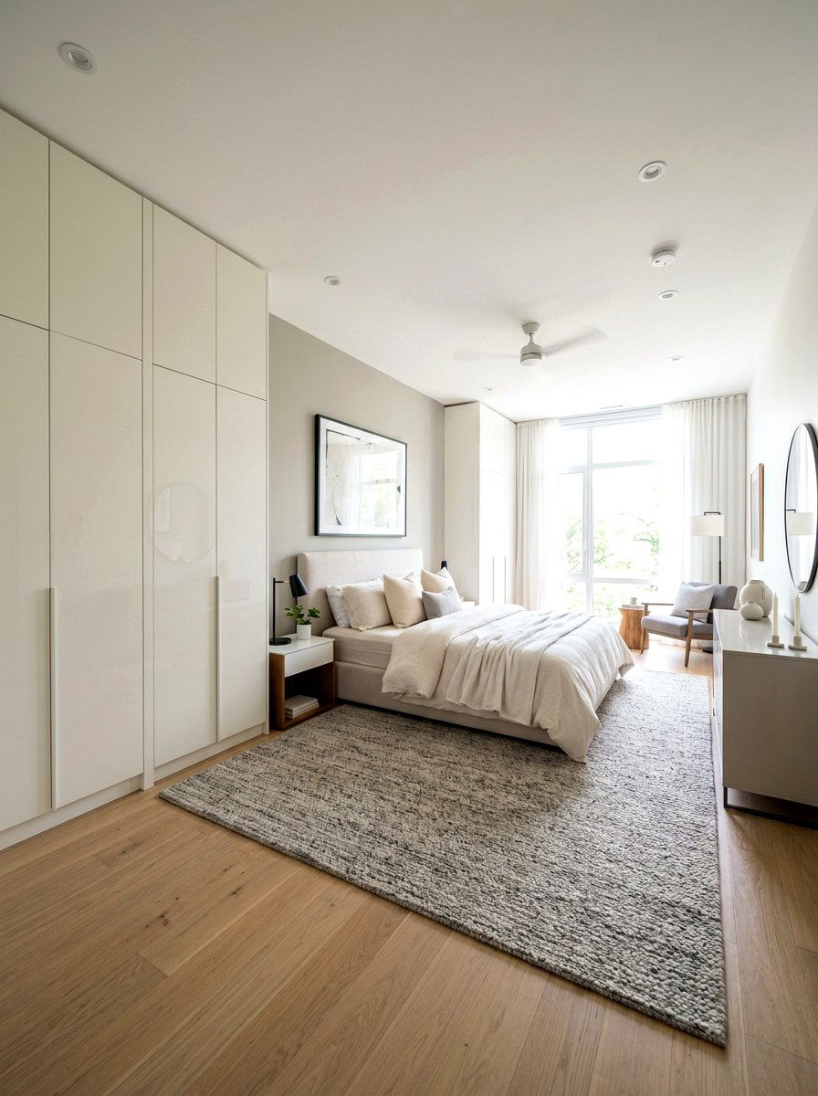 Shiny Bedroom Wardrobe - 30 high gloss decor ideas