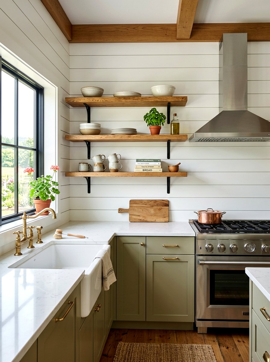 Shiplap Backsplash Kitchen - 30 shiplap wall ideas