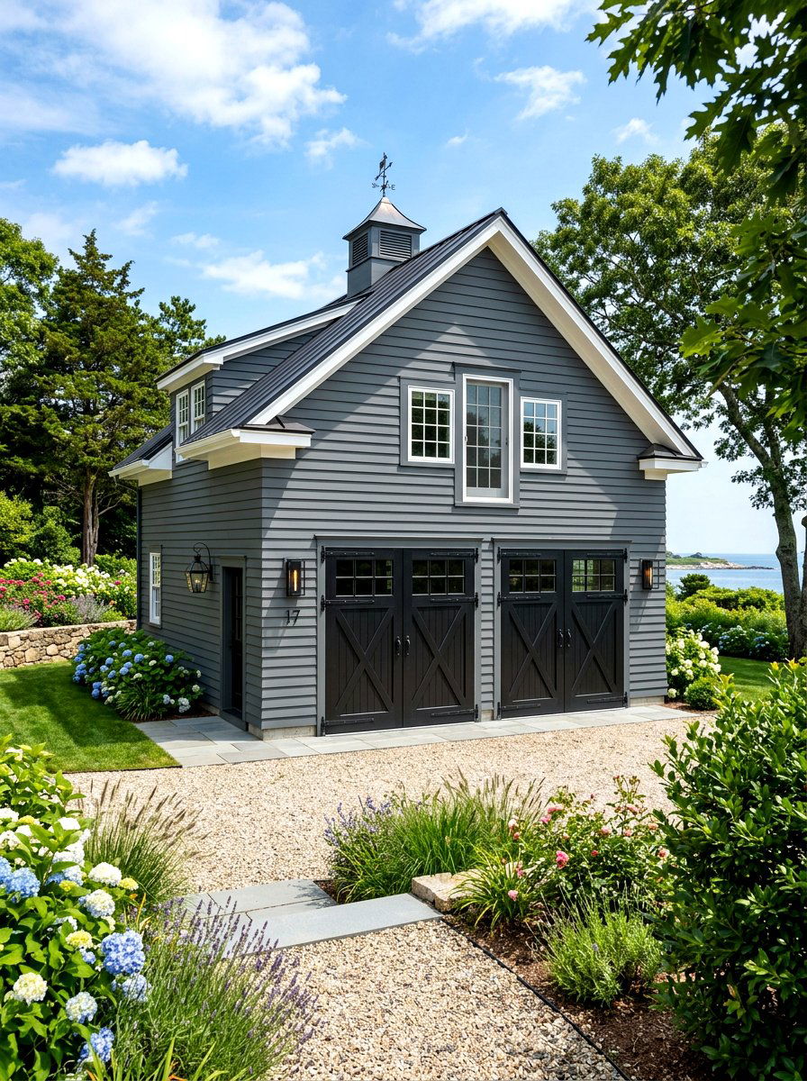 Shiplap Exterior Carriage House - 30 carriage house exterior ideas aesthetic