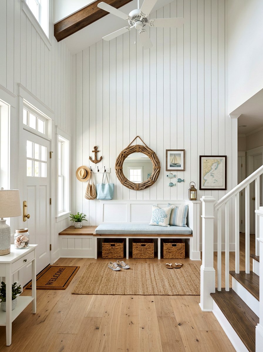 Shiplap Vertical Siding - 30 high ceiling decorating ideas