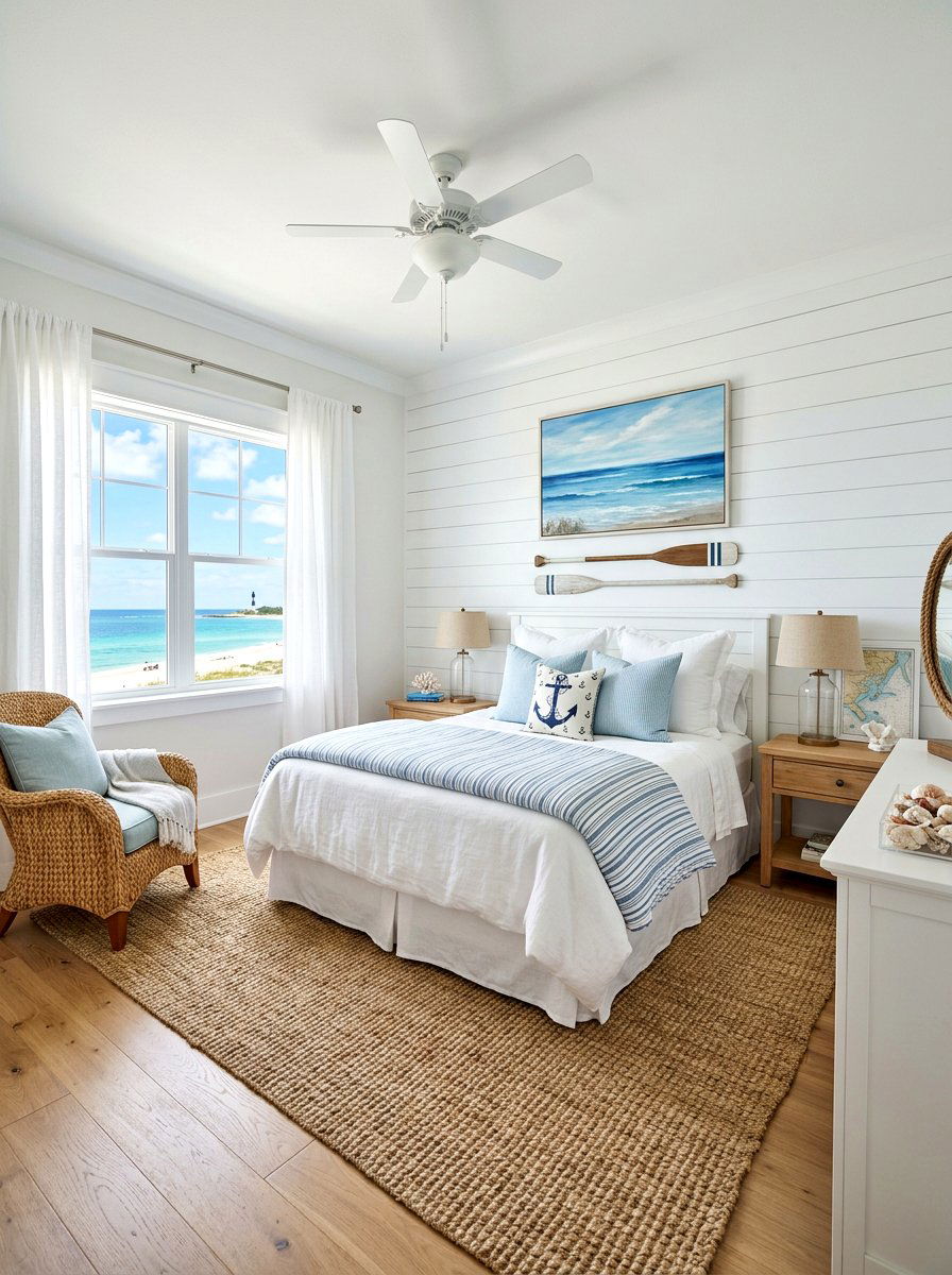 Shiplap Wall - 30 headboard wall ideas