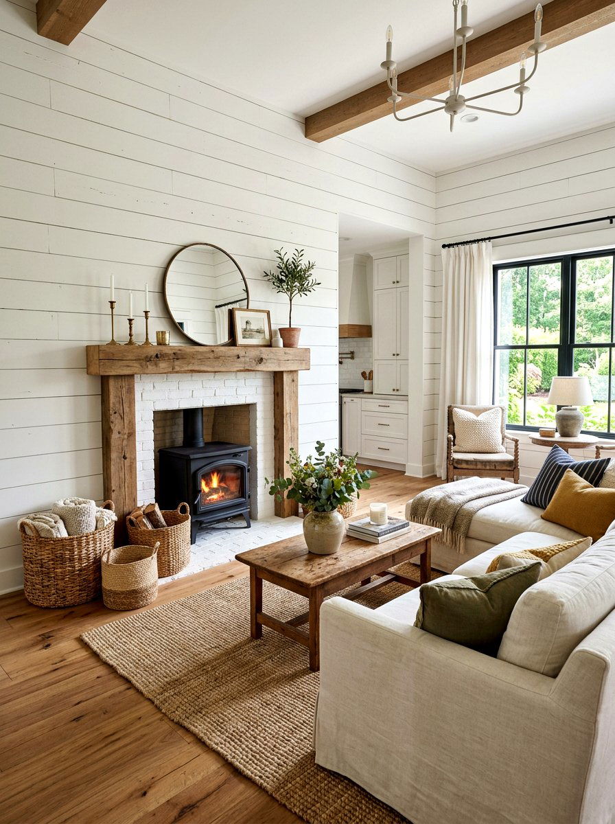 Shiplap Wall - 30 textured wall ideas