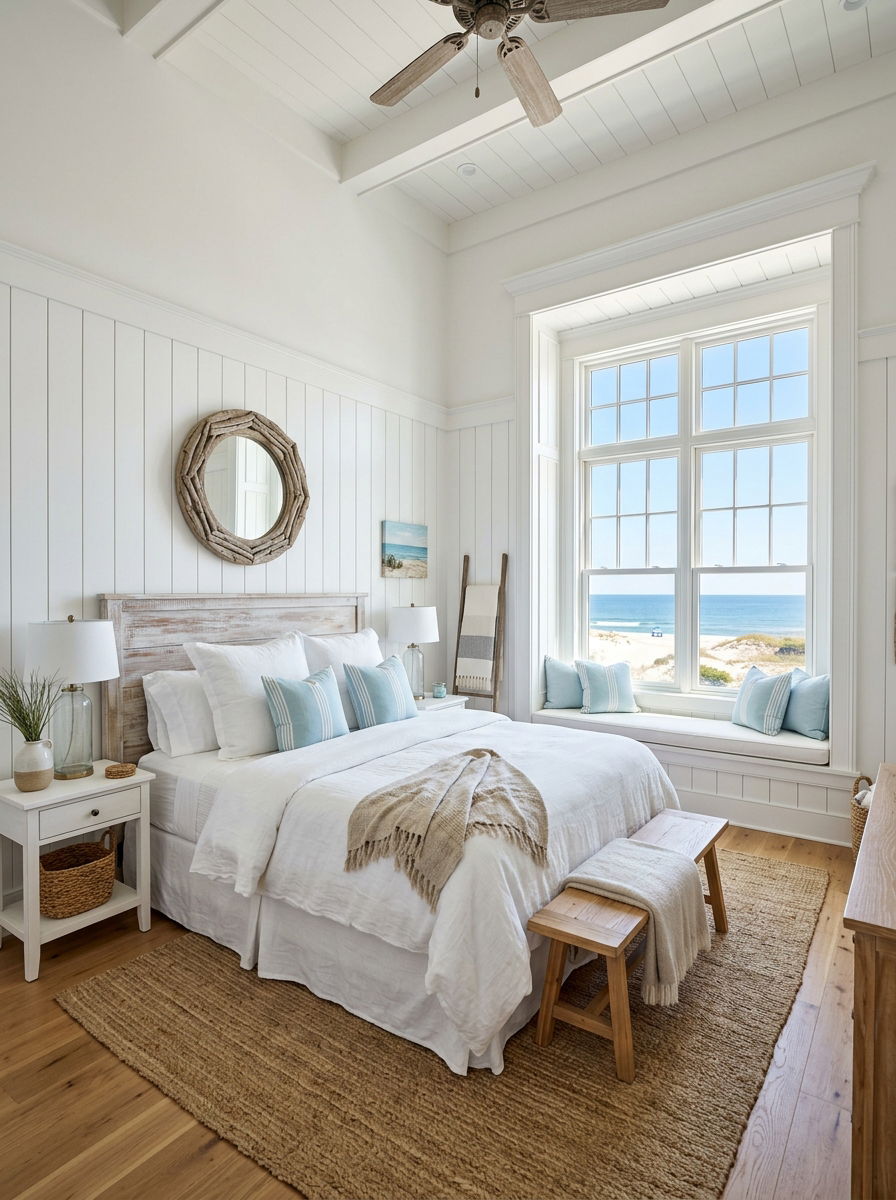 Shiplap window surround - 30 window trim ideas