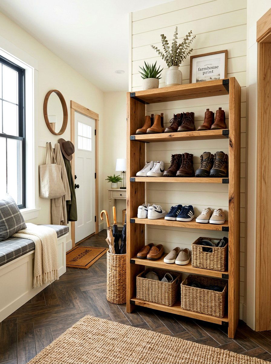 Shoe Rack Organizer - 30 entry closet organization ideas