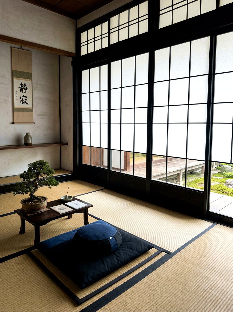 Shoji Screen Partition - 30 freestanding privacy panel ideas
