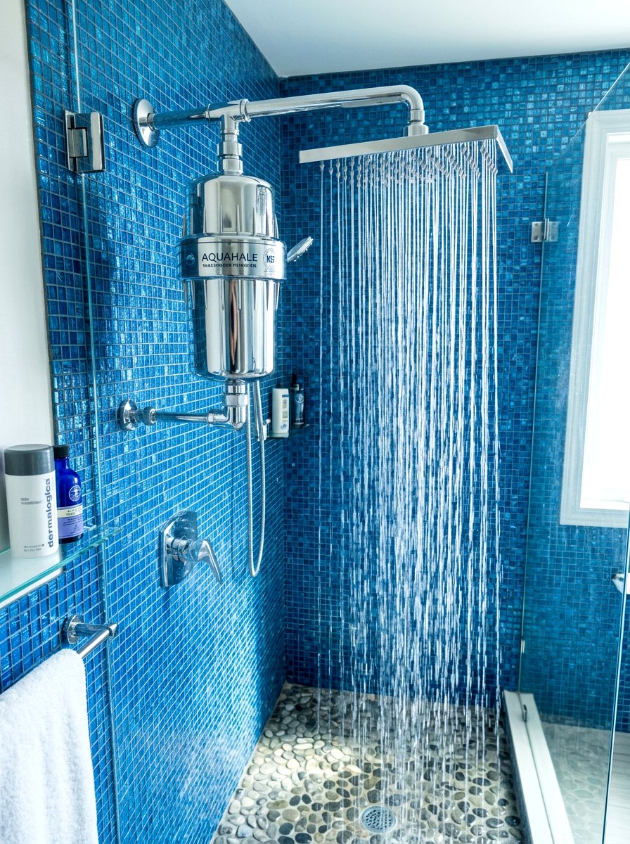 Shower Water Filtration - 30 wellness bathroom ideas