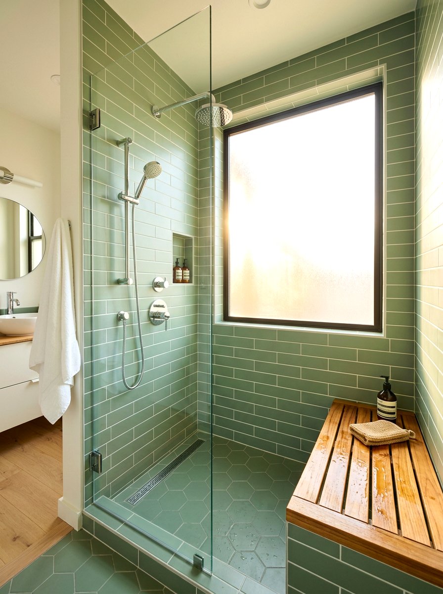 Shower With Window - 30 bathroom shower ideas