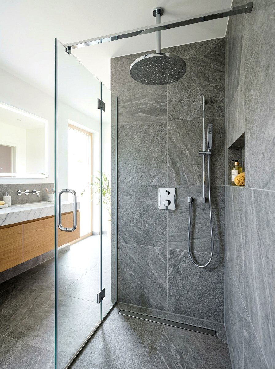Shower head replacement - 30 renter friendly bathroom decor ideas