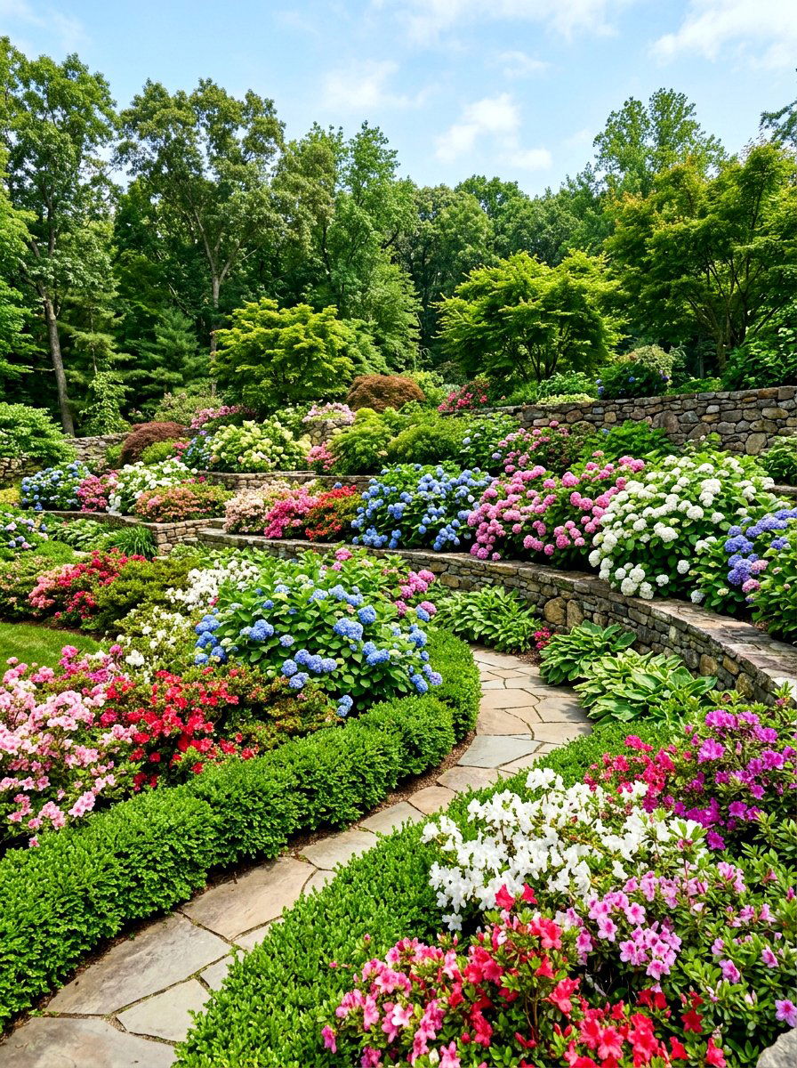 Shrub Garden - 30 four season garden ideas