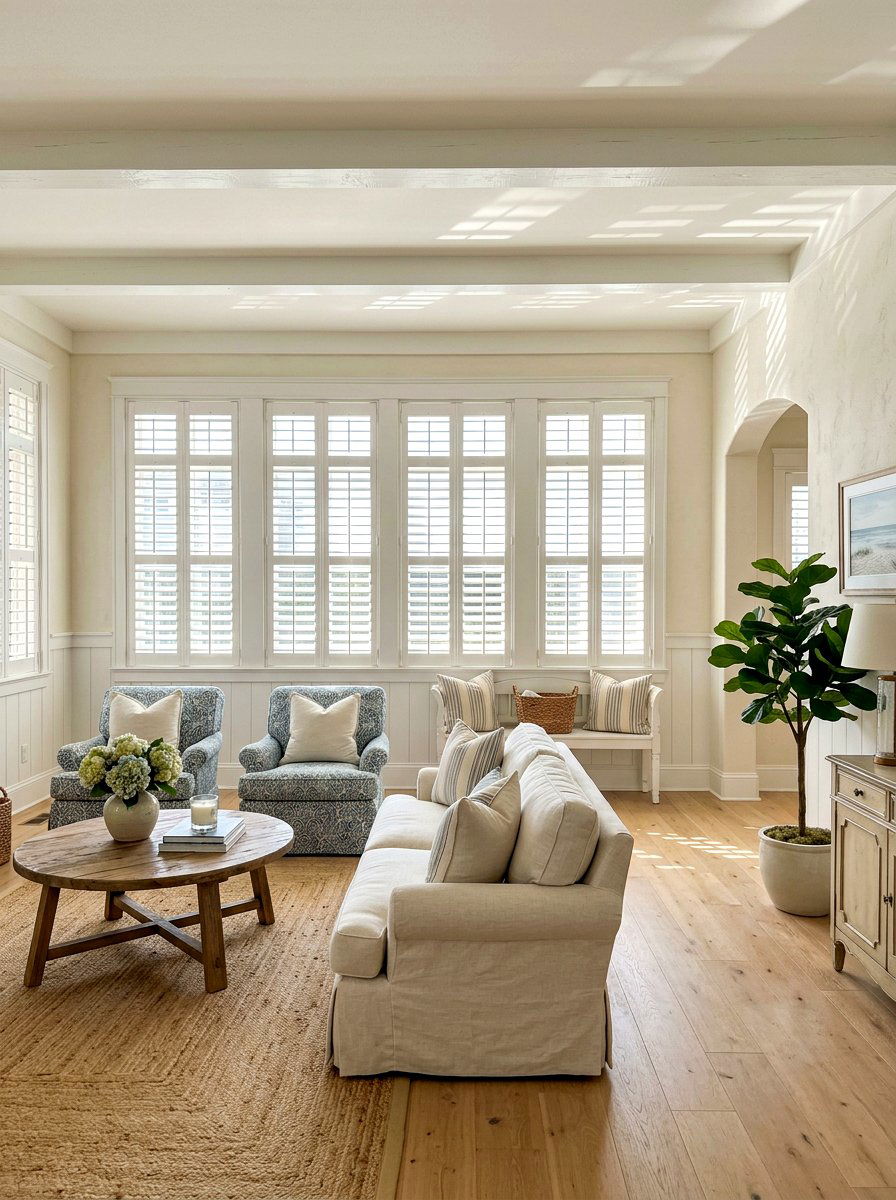 Shuttered Windows - 30 island style home ideas