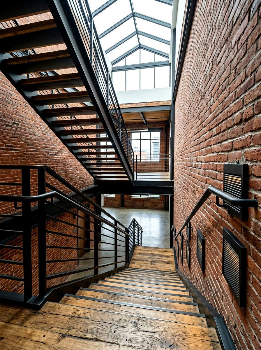 Side Mounted Step Light - 30 stair tread lighting ideas