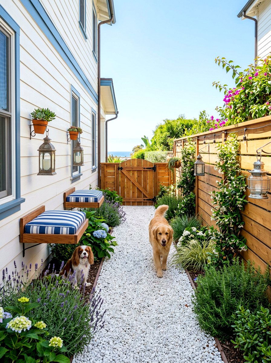 Side Yard Dog Run - 30 backyard dog run ideas