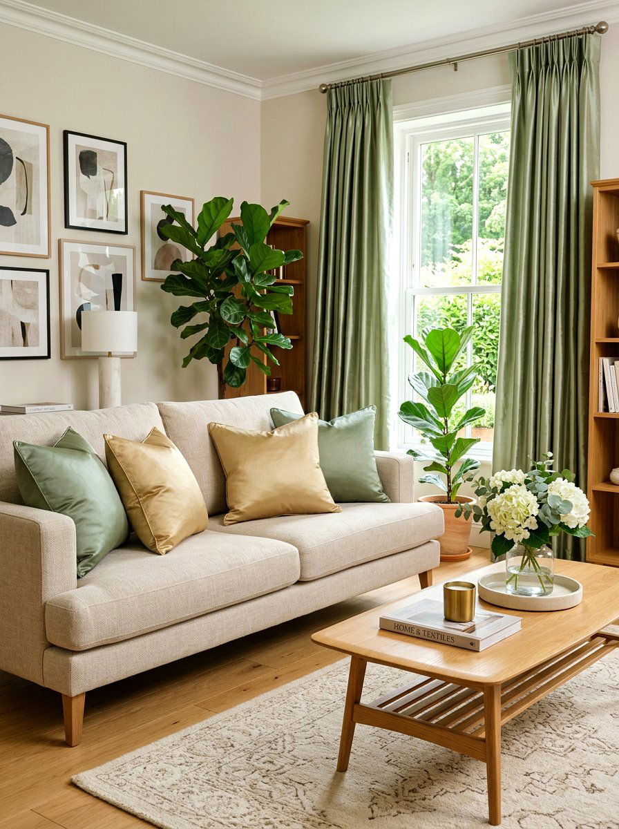 Silk Pillow - 30 old money living room ideas