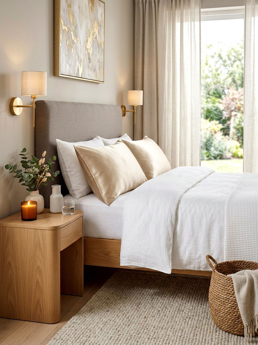 Silk Pillowcase Set - 30 guest room bedding ideas