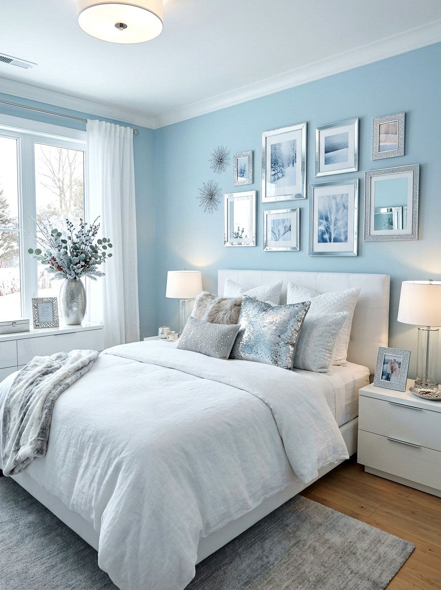 Silver Sparkle Decor - 30 princess bedroom ideas
