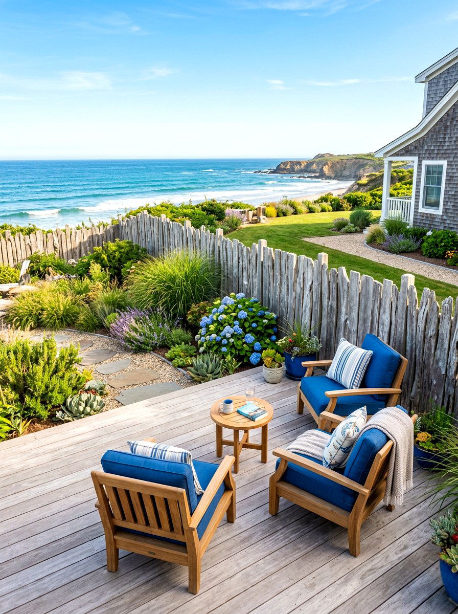 Silver Wood Fence - 30 fence paint ideas