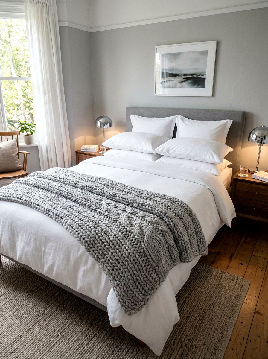 30 Silver Chrome Bedroom Ideas for a Luxe, Modern Makeover
