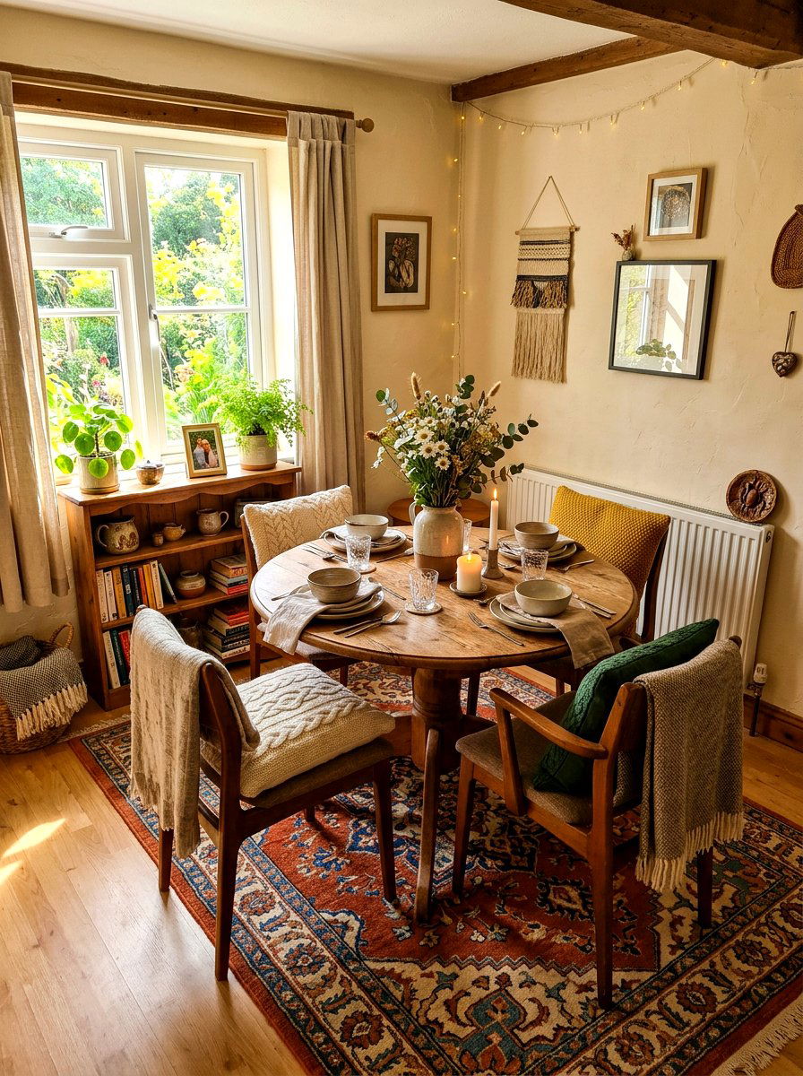 Simple Cozy Dining Room - 30 viral dining room ideas