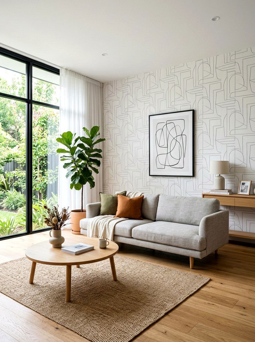 Simple Minimalist Wallpaper - 30 patterned wallpaper ideas