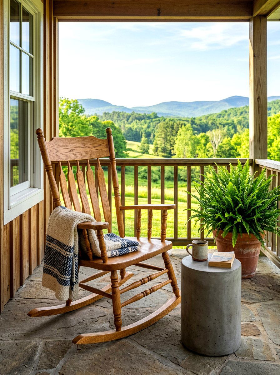 Simple Rocking Chair Porch - 30 rocking chair porch styling ideas