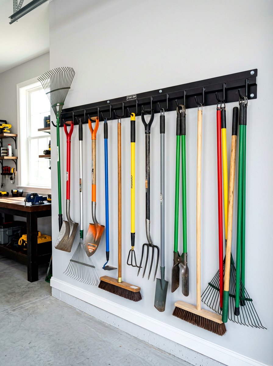 Simple Tool Hanger - 30 tool wall ideas