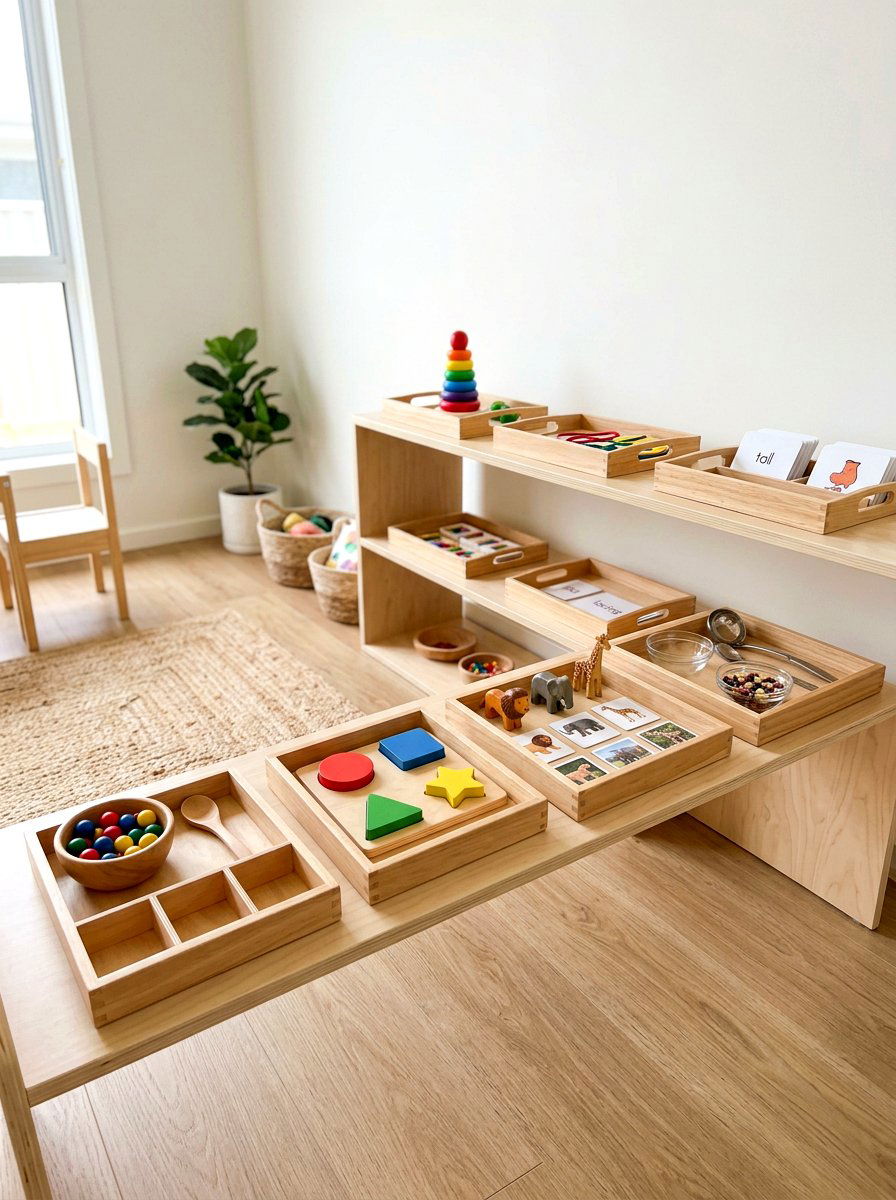 Simple Tray Setup - 30 toy rotation storage ideas