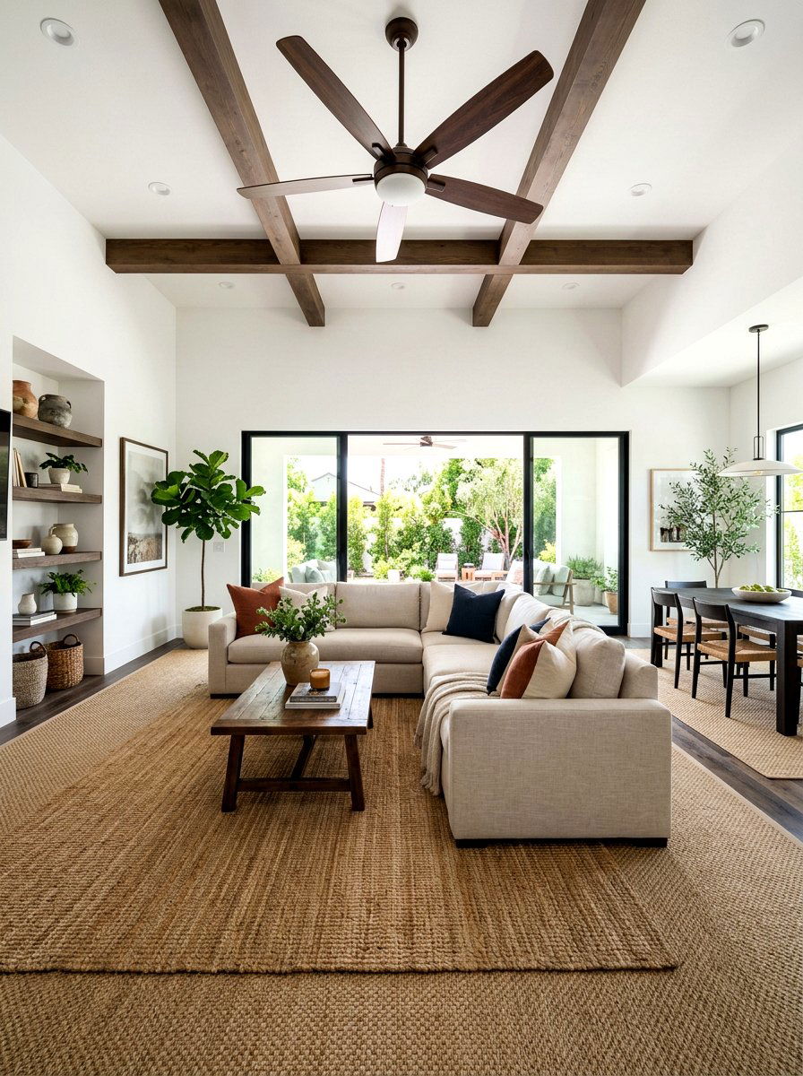 Sisal Area Rug Flooring - 30 southern prep decor ideas