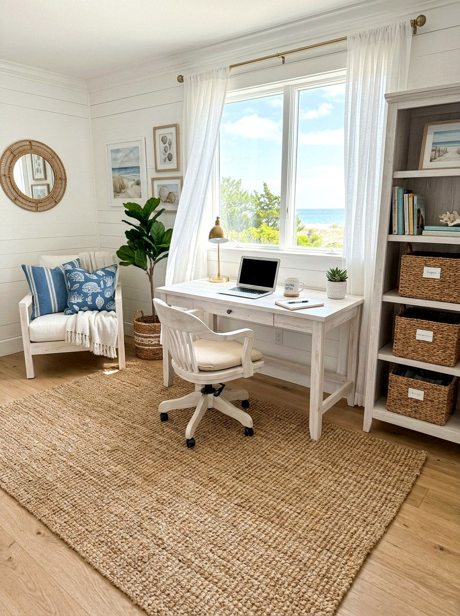Sisal Fiber Office Rug - 30 office rug ideas