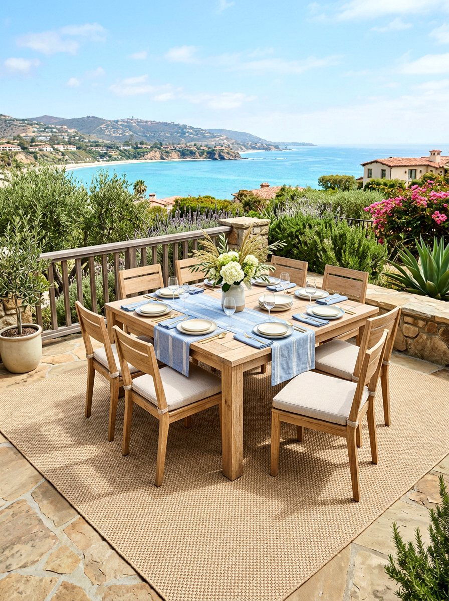 Sisal Look Patio Rug - 30 patio rug ideas