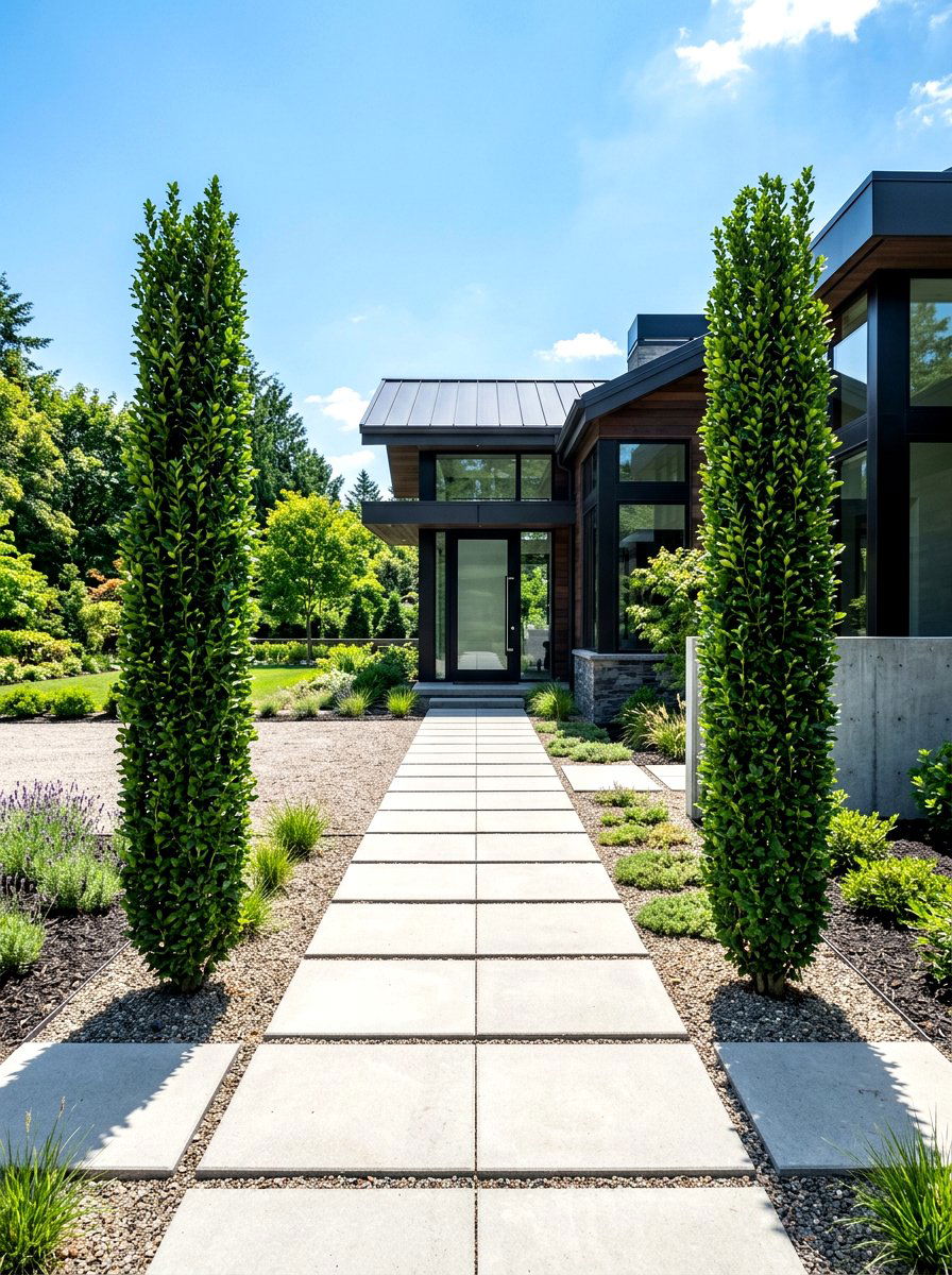30 Evergreen Landscaping Ideas for Lush, Low-Maintenance Appeal