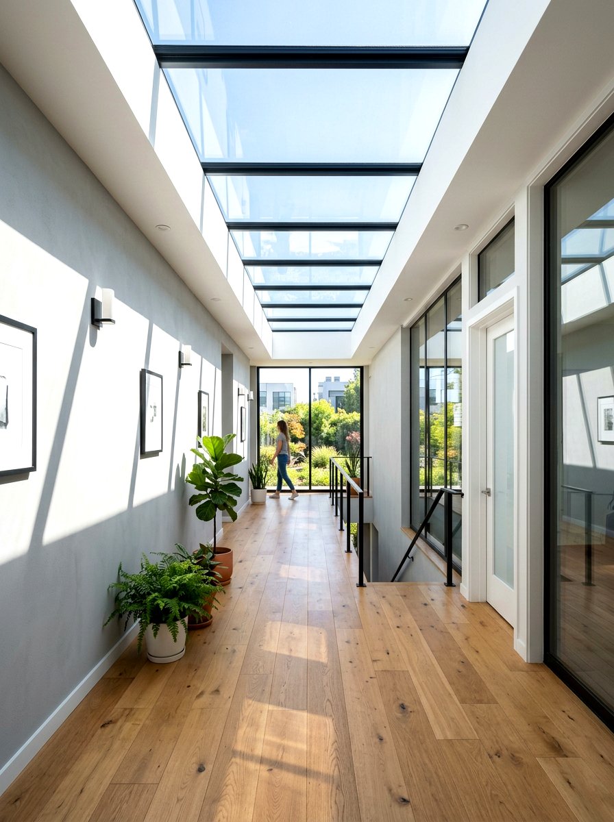 Skylight Breezeway - 30 breezeway ideas