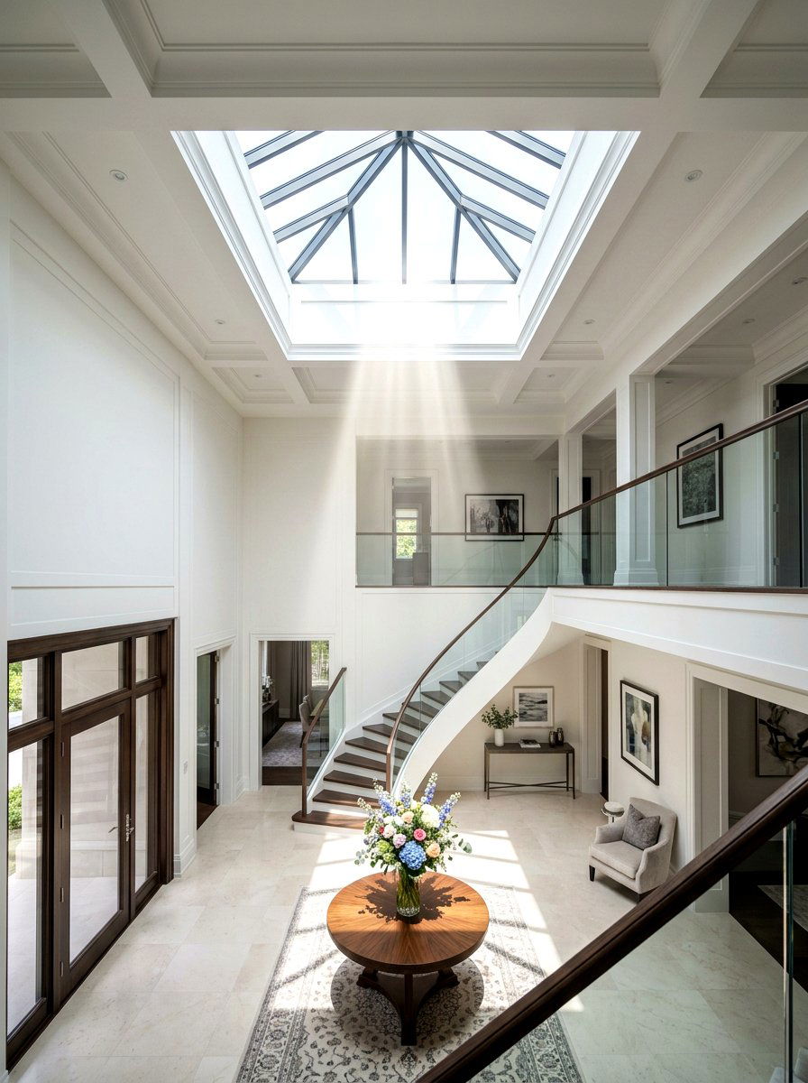 30 Double Height Foyer Ideas for a Stunning First Impression