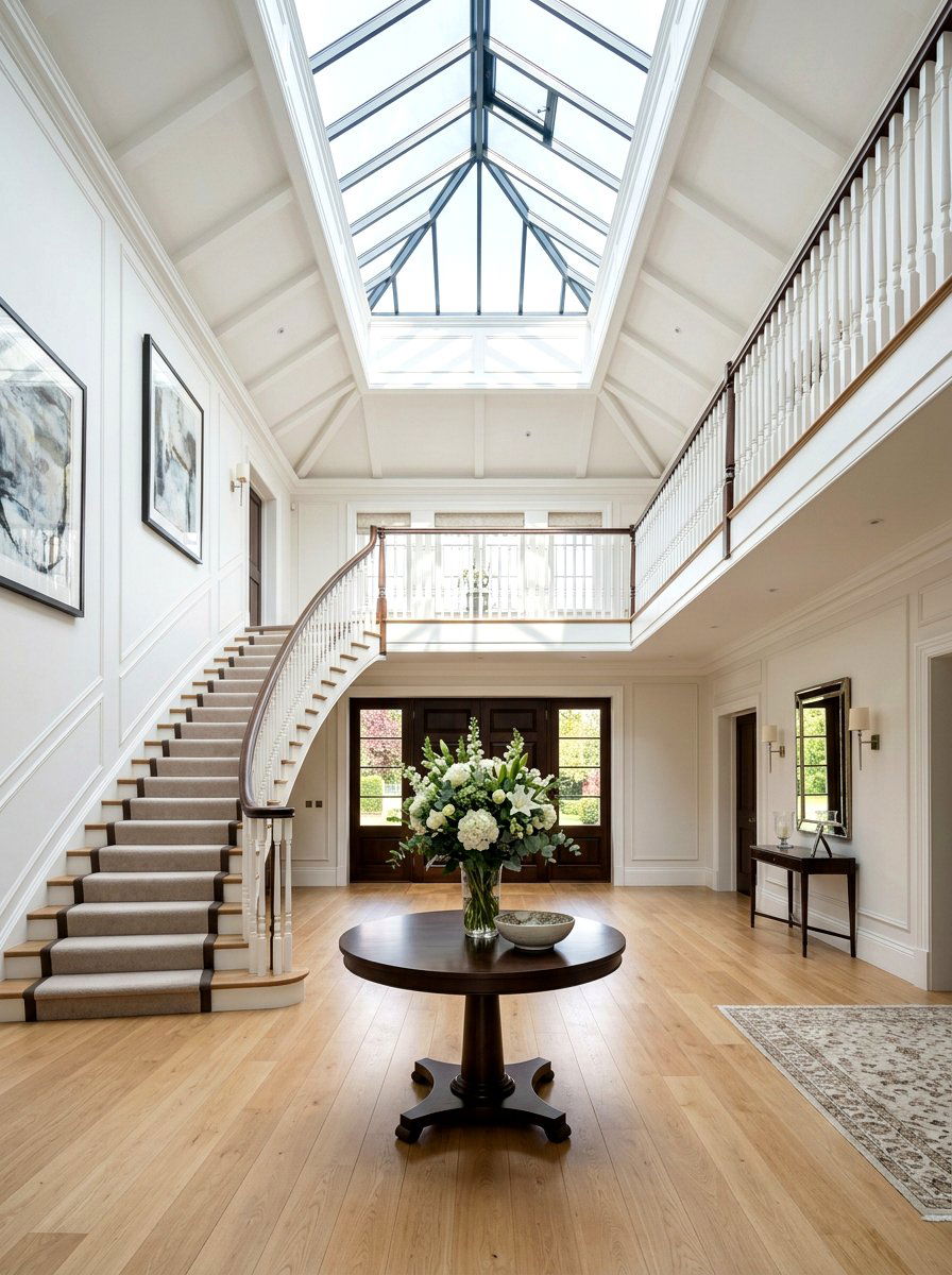 Skylight Installation - 30 two story foyer ideas
