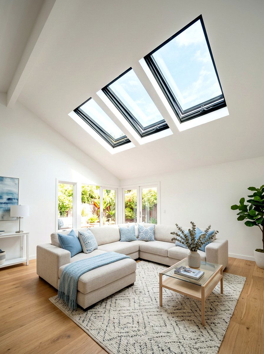 Skylights For Dark Sitting Rooms - 30 sun filled sitting room ideas