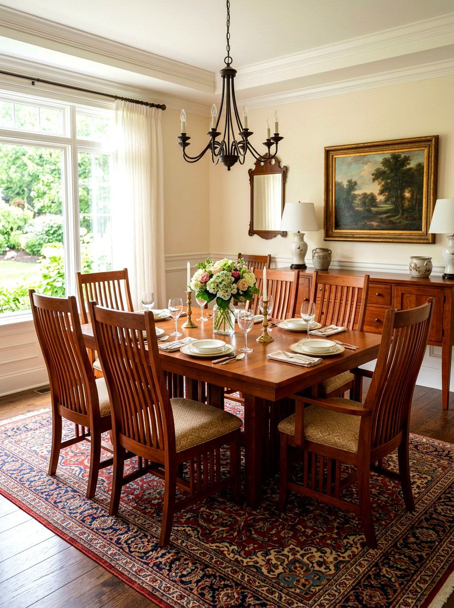 Slat Back Wood Chairs - 30 statement dining chairs ideas