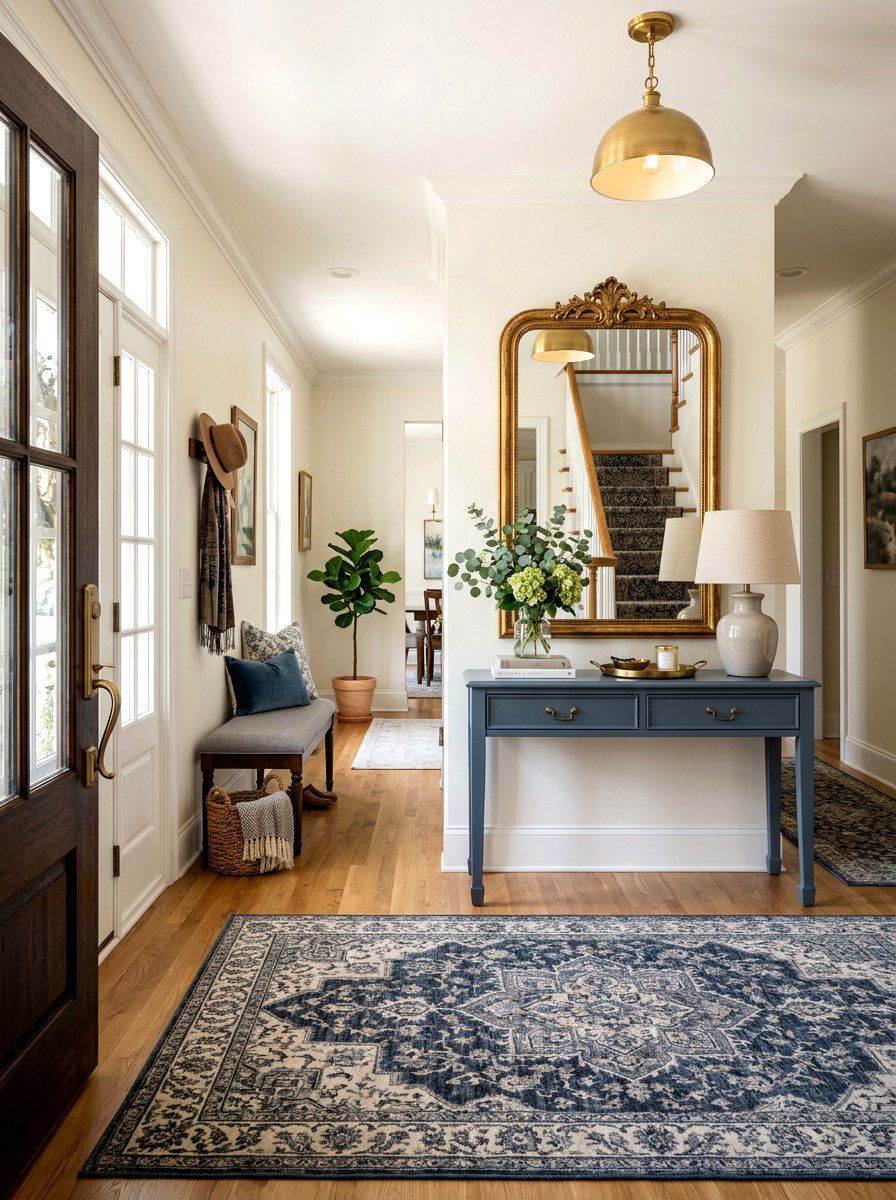 Slate Blue Entryway - 30 slate blue decor ideas