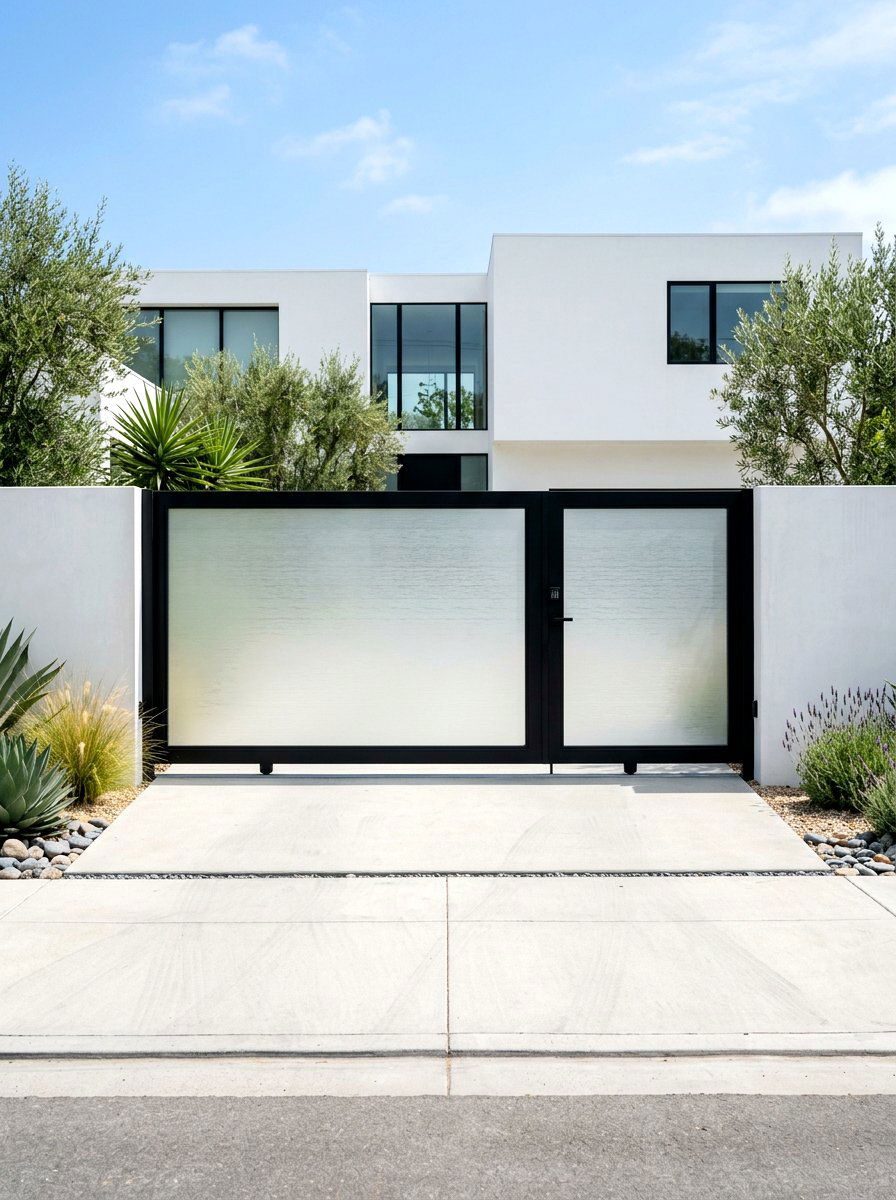 30 Driveway Gate Ideas to Upgrade Security and Style