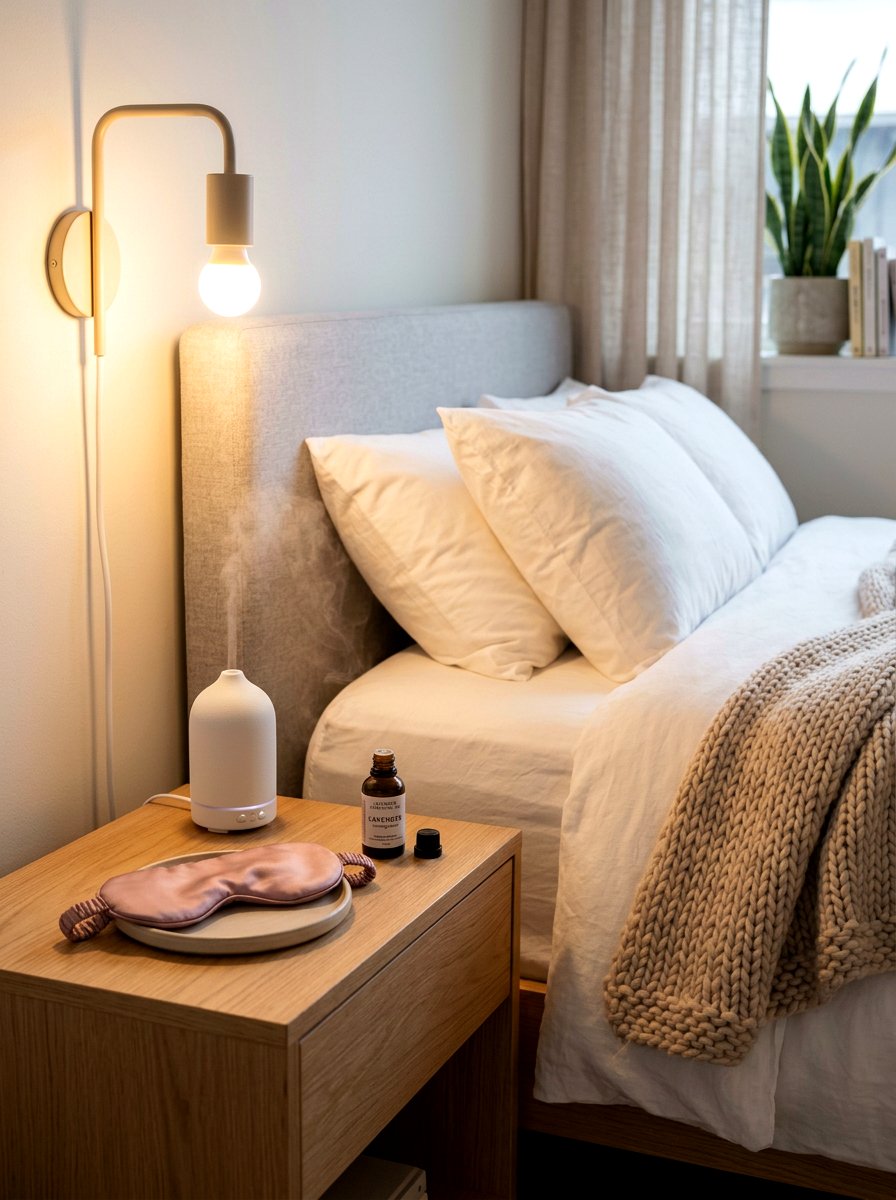 Sleep Aromatherapy Station - 30 aromatherapy room ideas
