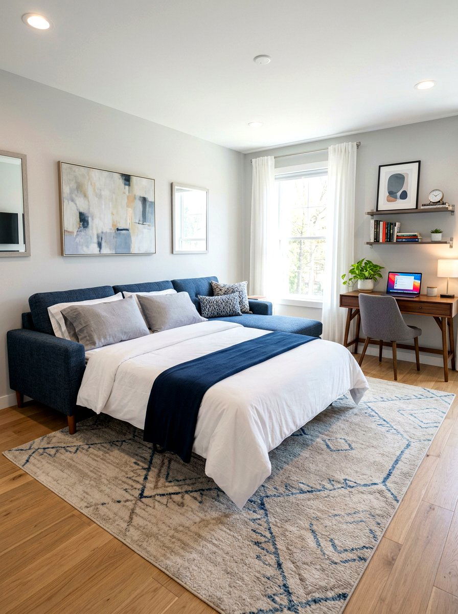 Sleeper Sectional - 30 family room sectional ideas