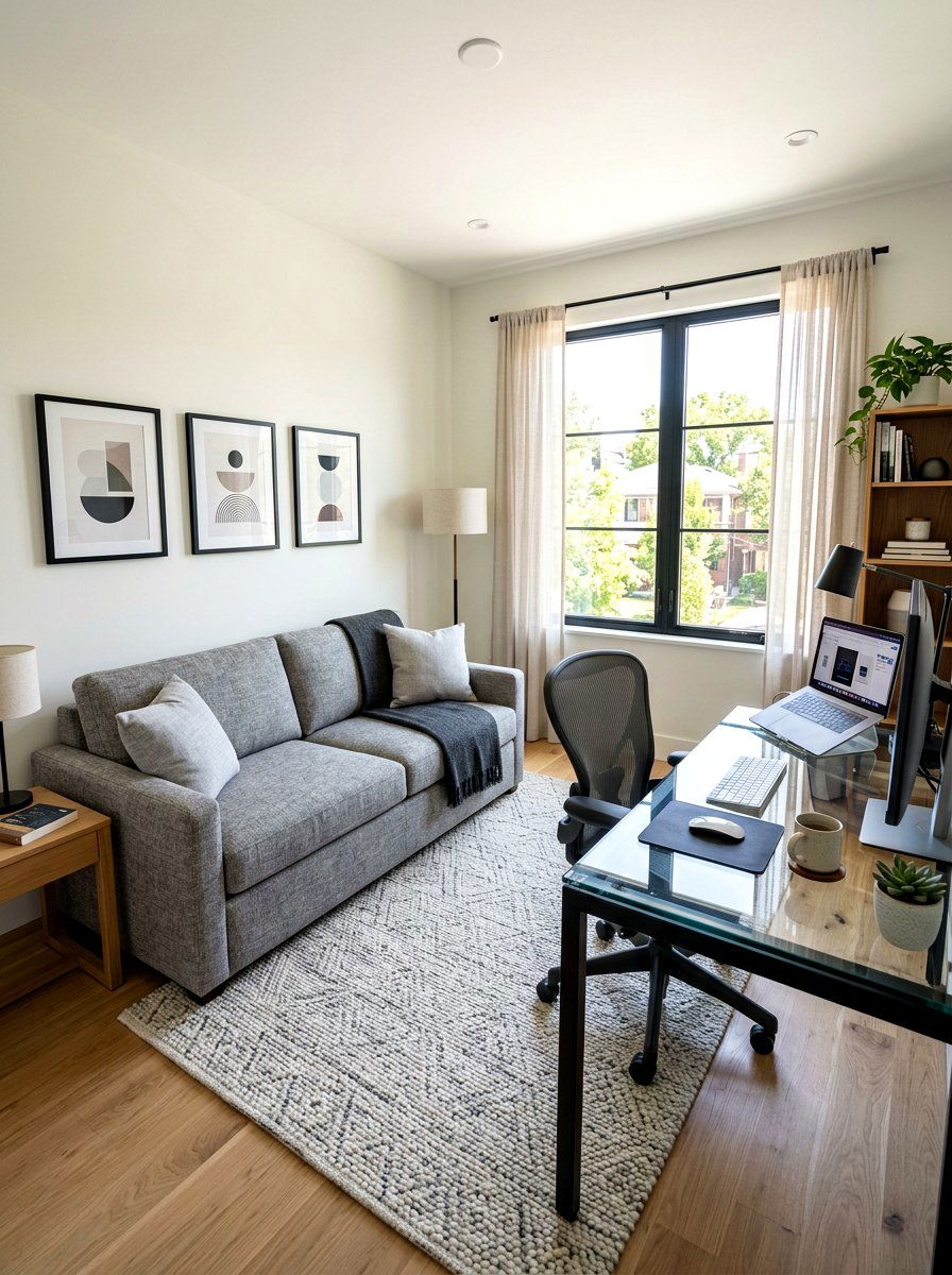Sleeper Sofa Guest Room Office - 30 guest room office ideas