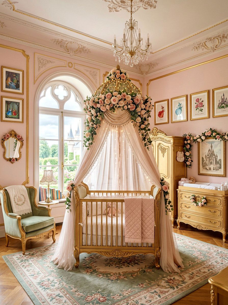 Sleeping Beauty Enchanted Forest Nursery - 30 storybook nursery ideas