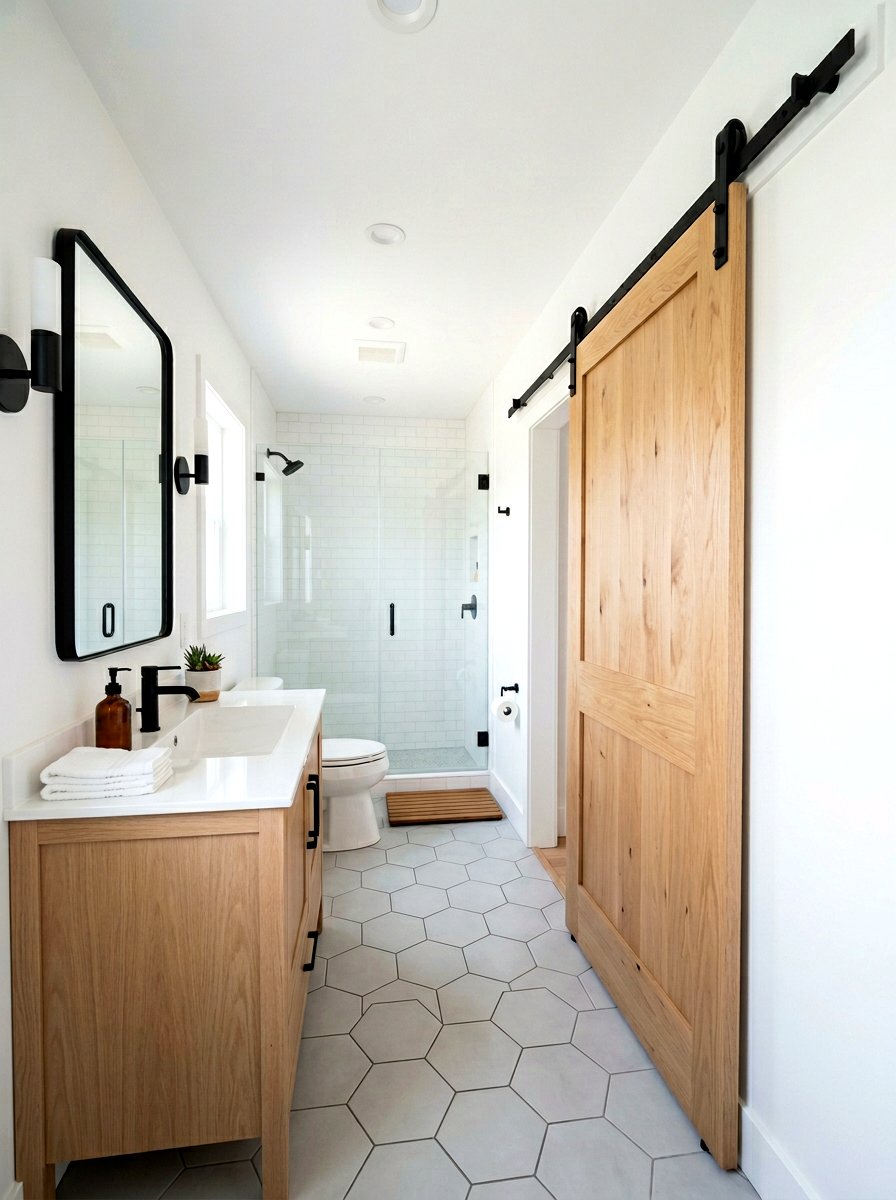 Sliding Barn Door - 30 small house decor ideas